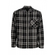 camicia manica lunga uomo alma l/s woven BLACK