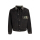 giubbotto uomo camo canvas jacket BLACK