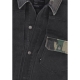 giubbotto uomo camo canvas jacket BLACK