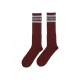 calza media uomo team band socks BURGUNDY