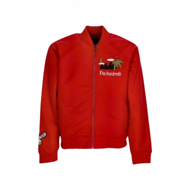 giubbotto bomber uomo east souvenir jacket RED