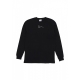 maglietta manica lunga uomo small signature l/s BLACK