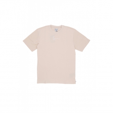 maglietta uomo small signature essential tee LIGHT SAND