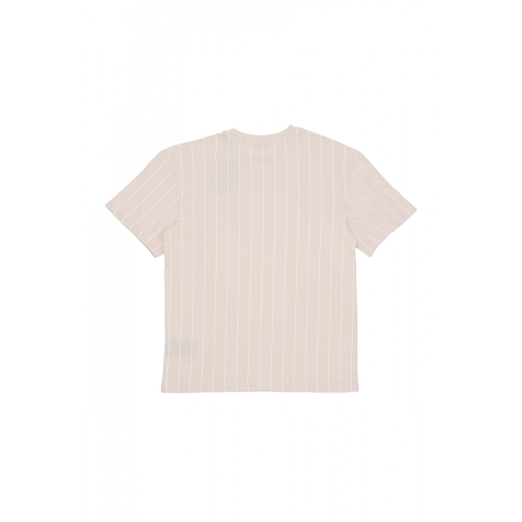 maglietta uomo small signature essential pinstripe tee LIGHT SAND