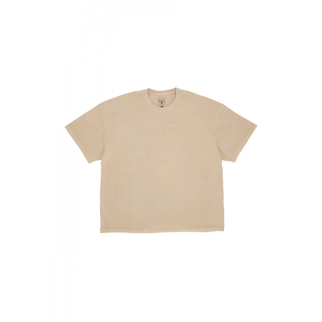 maglietta uomo autograph heavy boxy tee SAND