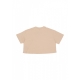 maglietta corta donna w small signature essential crop tee SAND