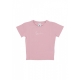 maglietta donna w small signature short tee ROSE