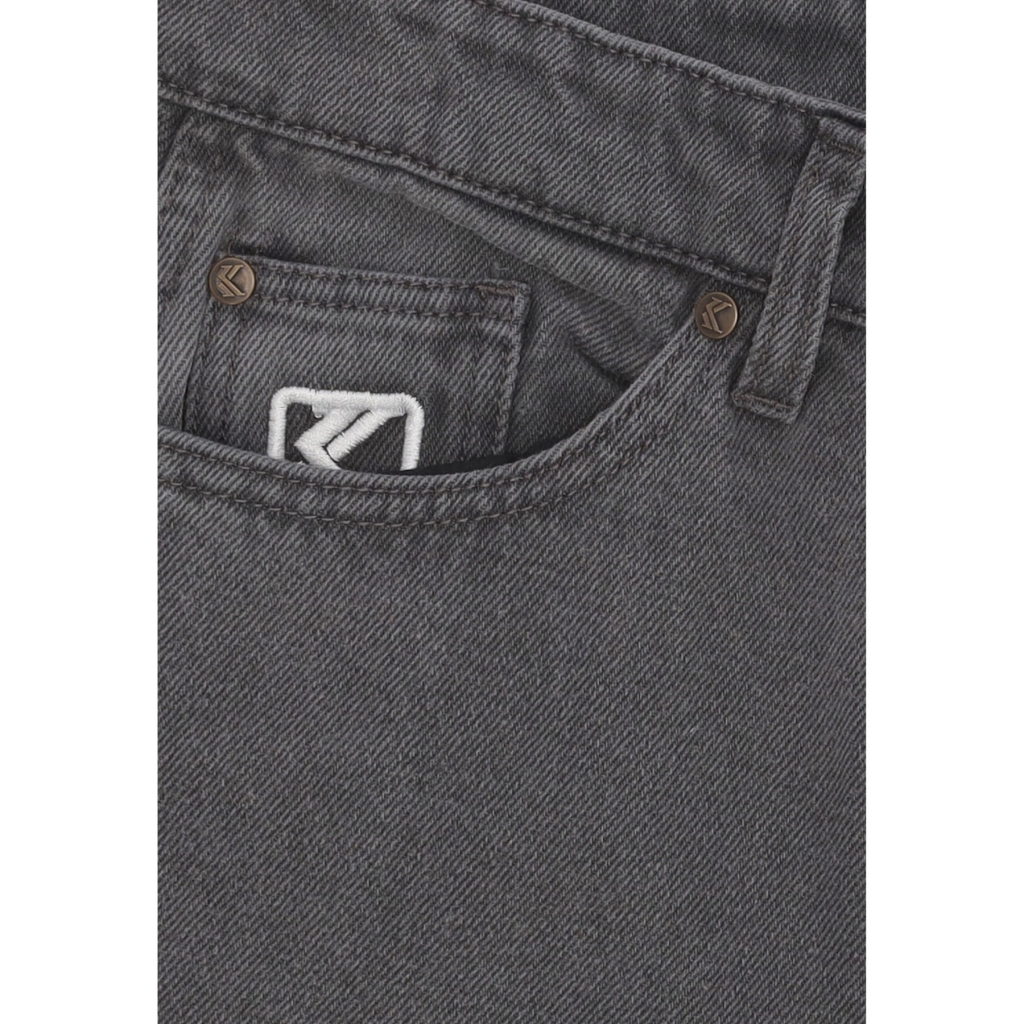 jeans uomo small signature baggy 5pocket denim LIGHT GREY