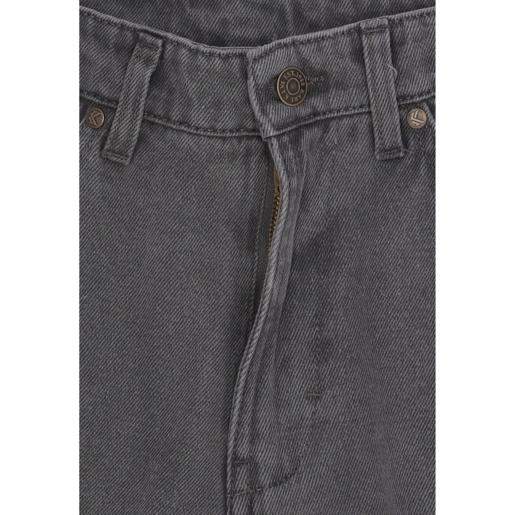 jeans uomo small signature baggy 5pocket denim LIGHT GREY