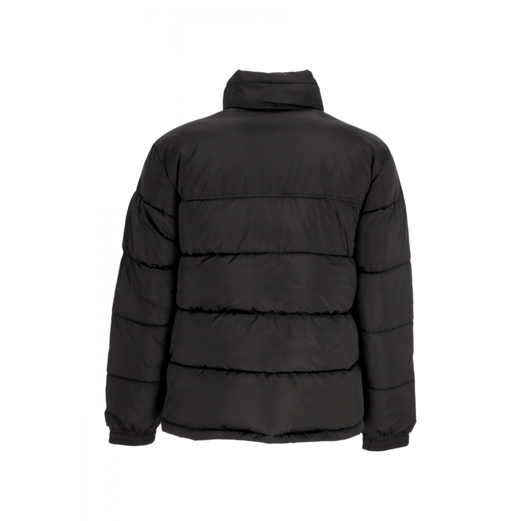 piumino uomo retro essential puffer jacket BLACK