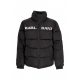 piumino uomo retro essential puffer jacket BLACK