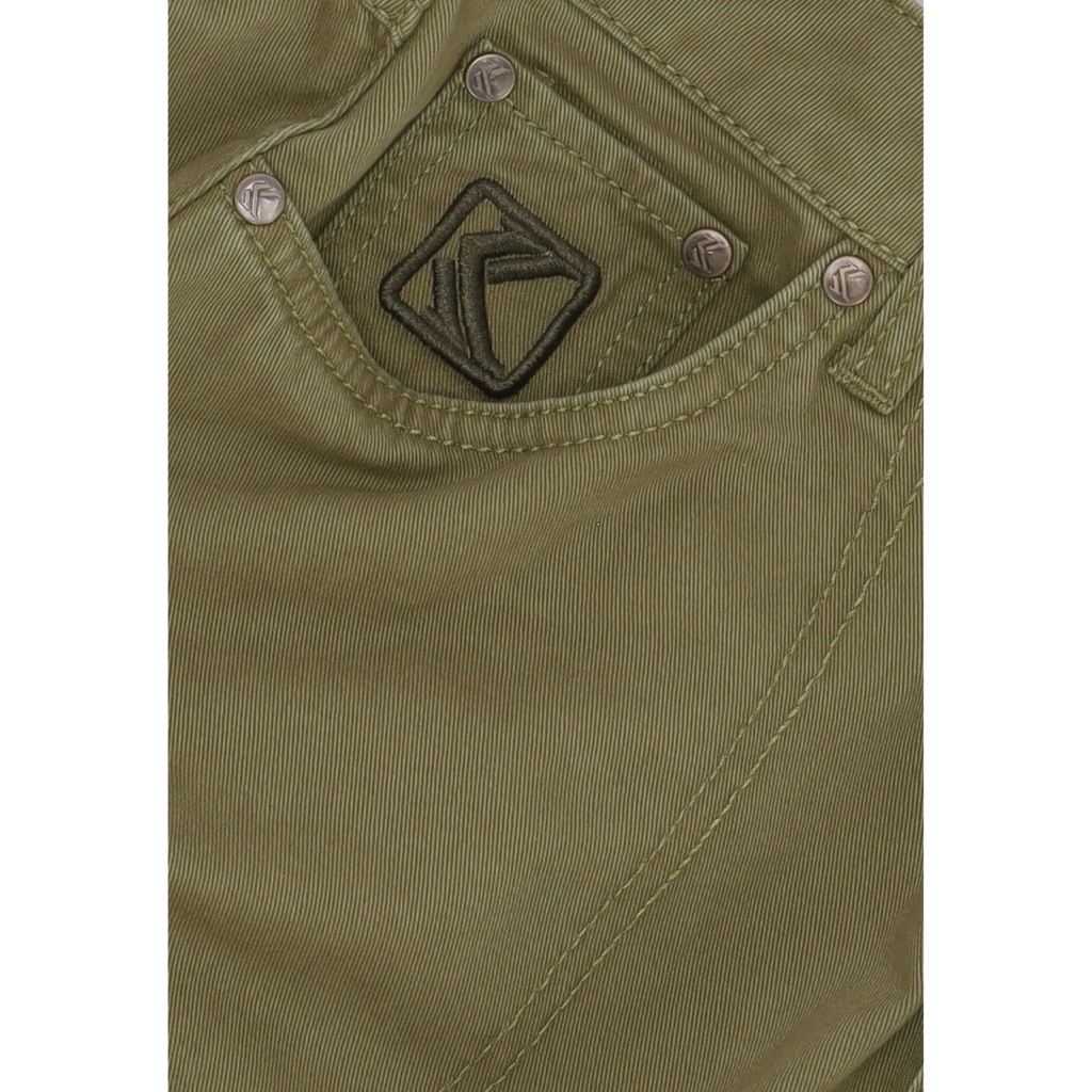 pantalone lungo donna w signature multipocket cargo pants OLIVE