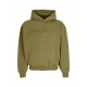 felpa cappuccio uomo autograph heavy os hoodie OLIVE