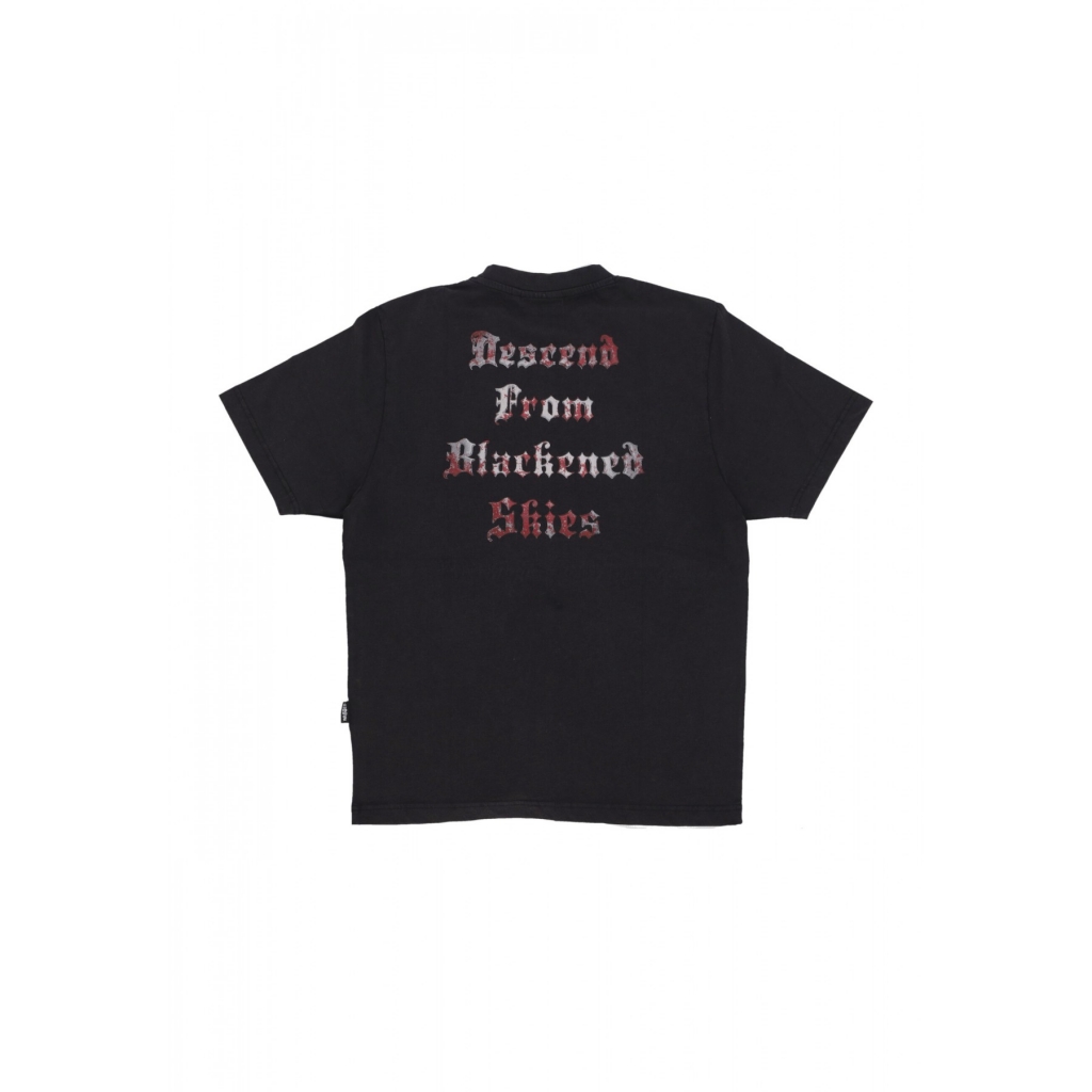 maglietta uomo scythe tee FADED BLACK