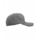 Cappello da baseball in lana grigio