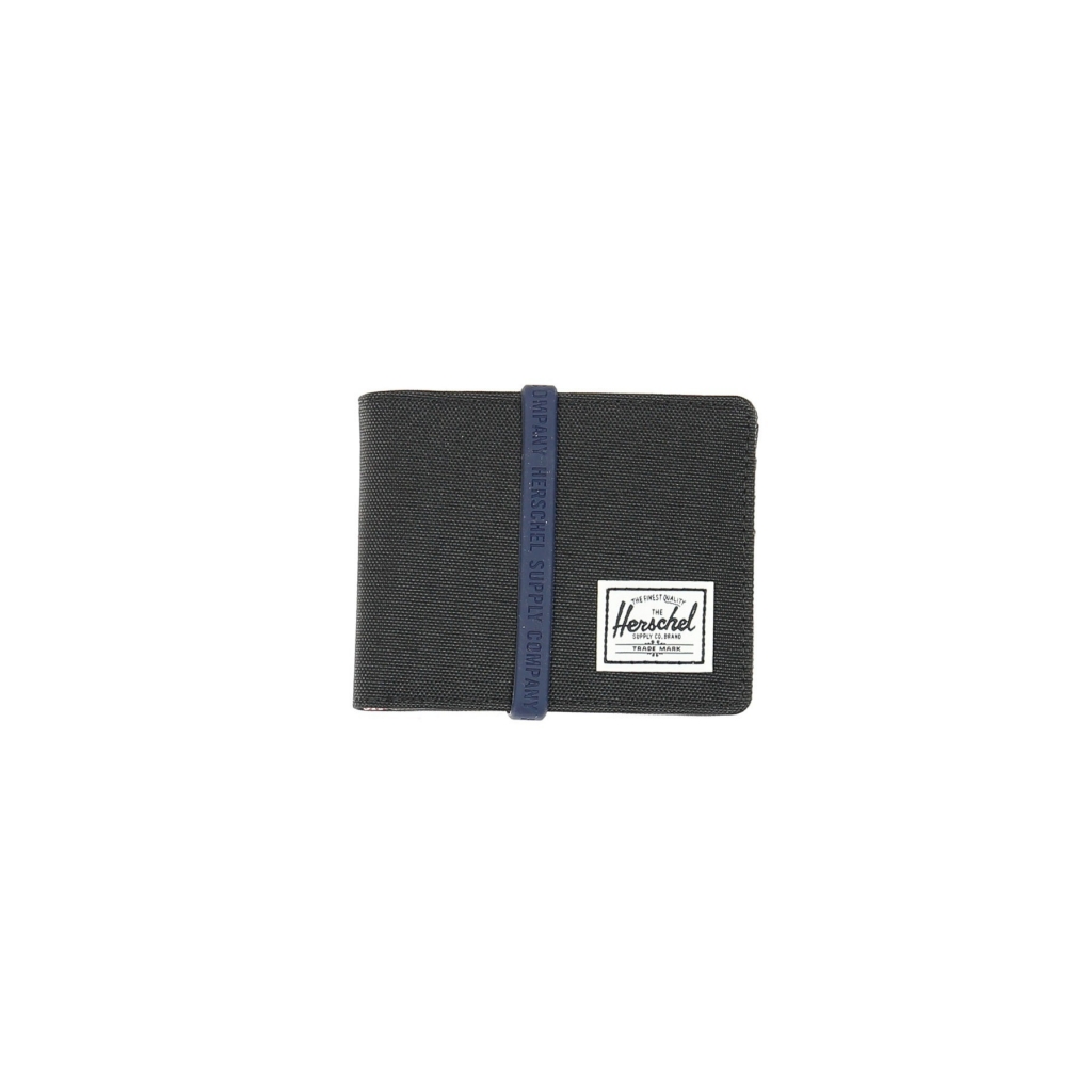 portafoglio uomo roy coin rfid BLACK