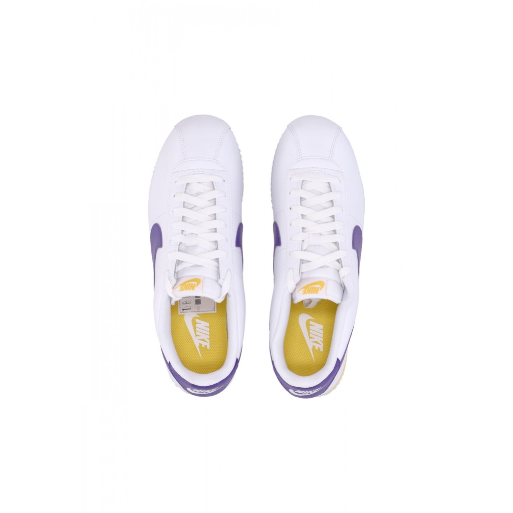 scarpa bassa uomo cortez WHITE/VARSITY PURPLE/VARSITY MAIZE