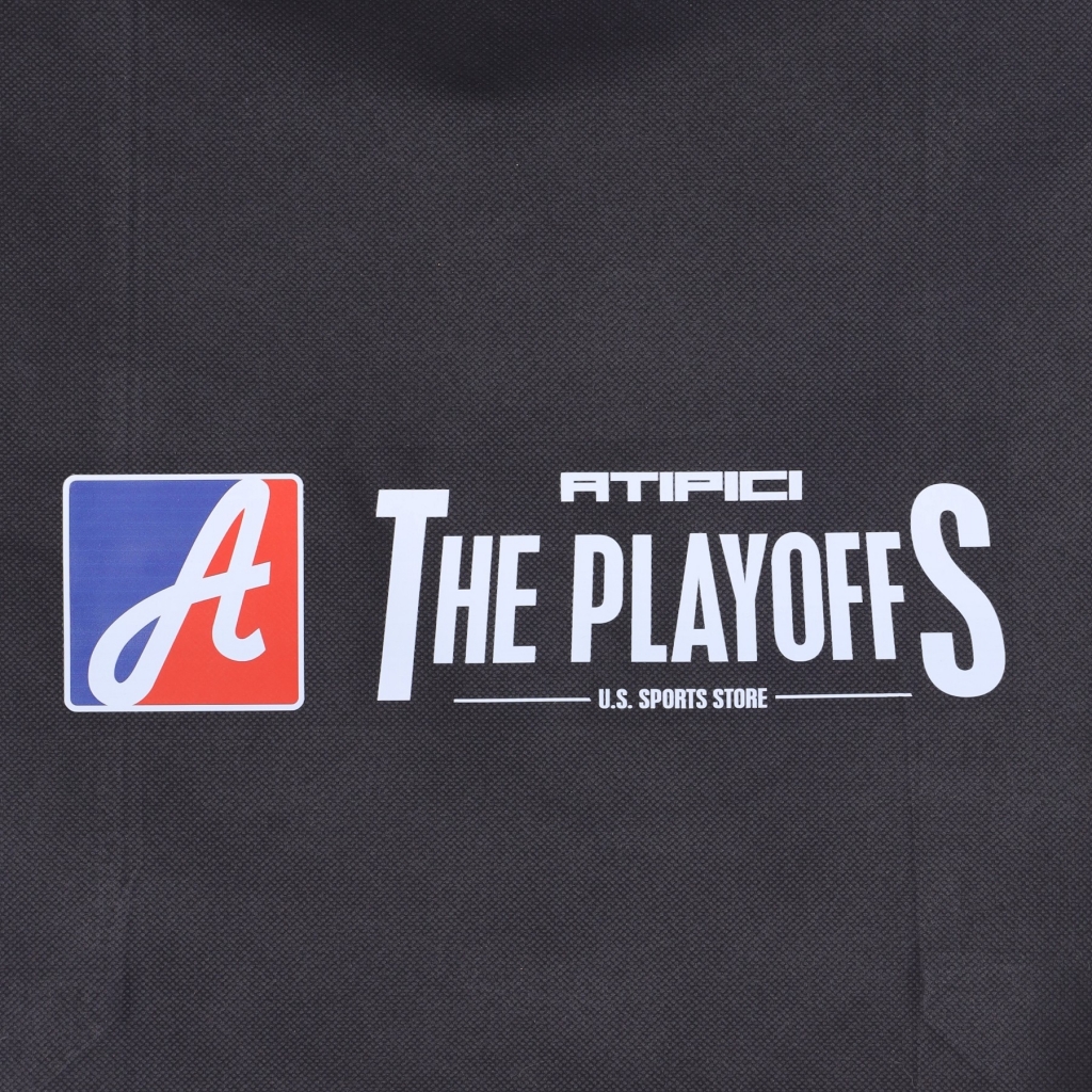 borsa uomo the playoffs logo tote bag BLACK