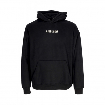 felpa cappuccio uomo bones hoodie BLACK