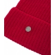 Cappello a maglia in lana rosso