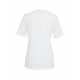 T-shirt con dettaglio floreale Jawi bianco