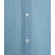 Camicia in cotone fine azzurro