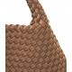 Shopper in neoprene Retro Sand Large marrone chiaro