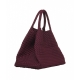 Shopper in neoprene Chianti Large bordeaux