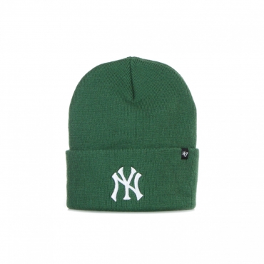 cappello uomo mlb haymaker cuff knit neyyan DARK GREEN/WHITE