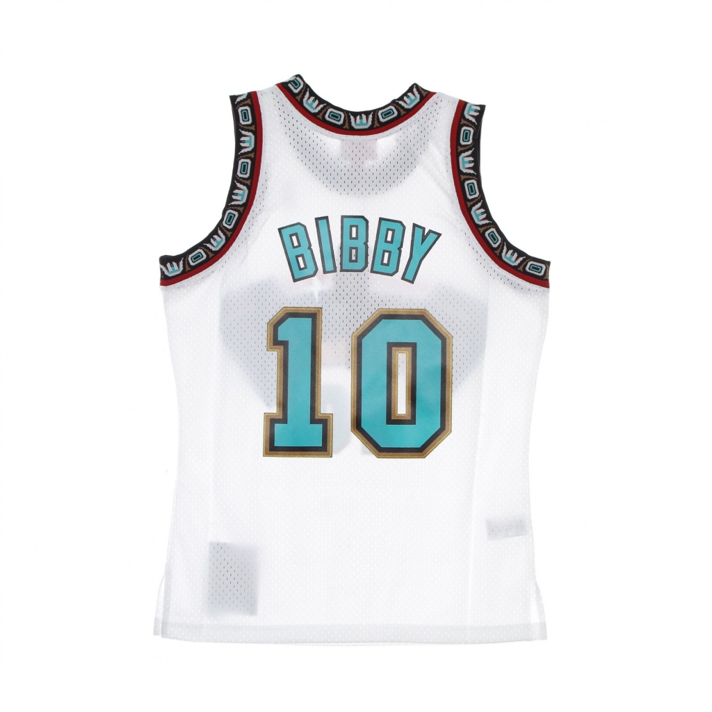 canotta basket uomo nba swingman jersey hardwood classics no 10 mike bibby 1998-99 vangri WHITE/ORIGINAL TEAM COLORS