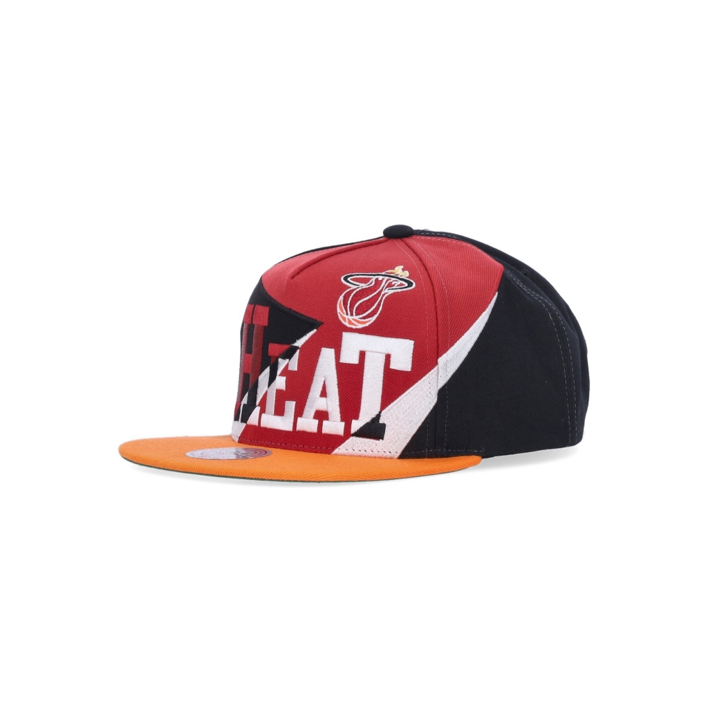 cappellino visiera piatta uomo nba multiply hwc snapback miahea ORIGINAL TEAM COLORS