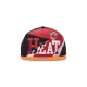 cappellino visiera piatta uomo nba multiply hwc snapback miahea ORIGINAL TEAM COLORS