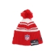 cappello pom pom uomo nfl sideline sport knit tambuc CHROME WHITE/ORIGINAL TEAM COLORS