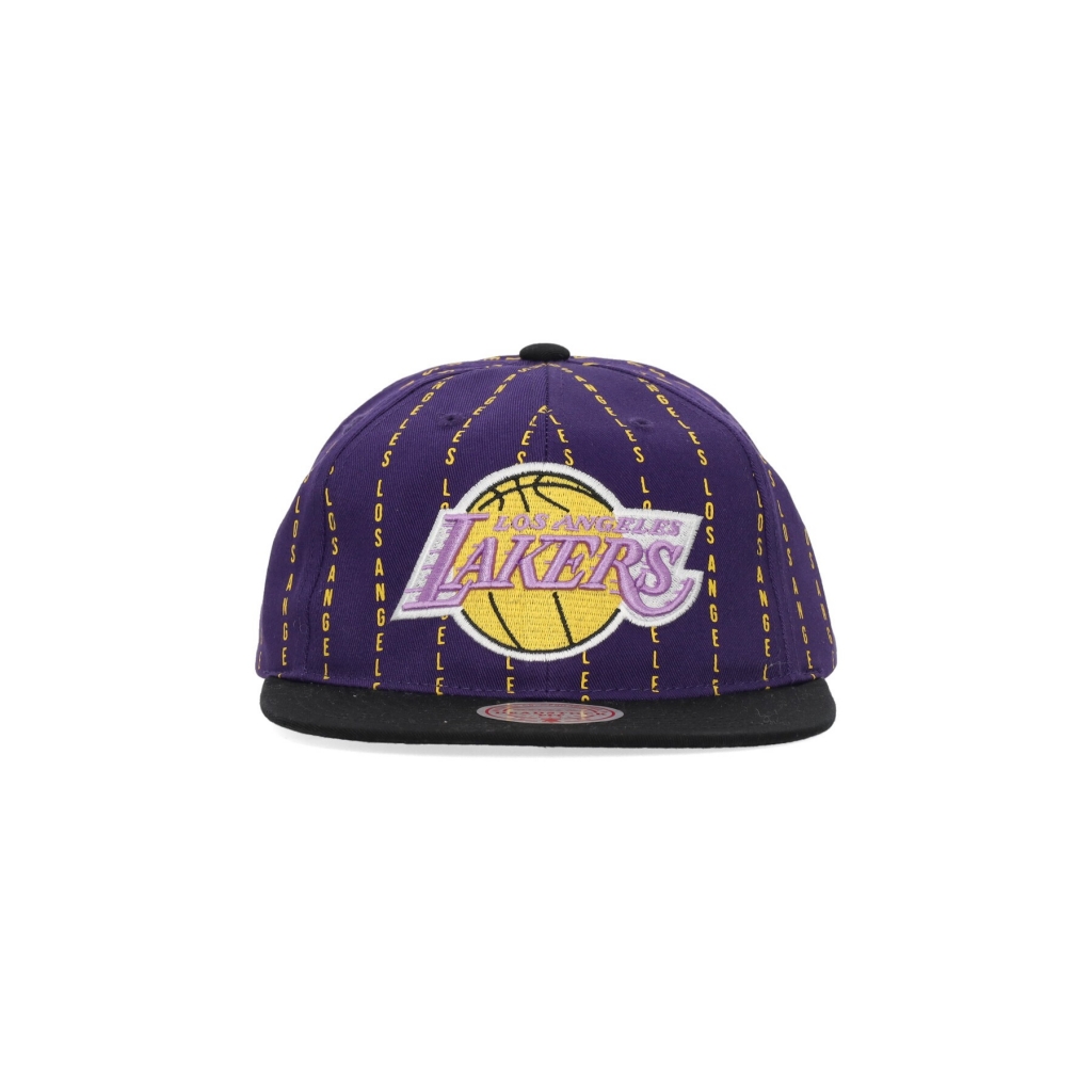 cappellino visiera piatta uomo nba city pinstripe deadstock hwc loslak ORIGINAL TEAM COLORS