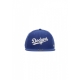 cappellino visiera piatta uomo mlb script under captain losdod ROYAL BLUE