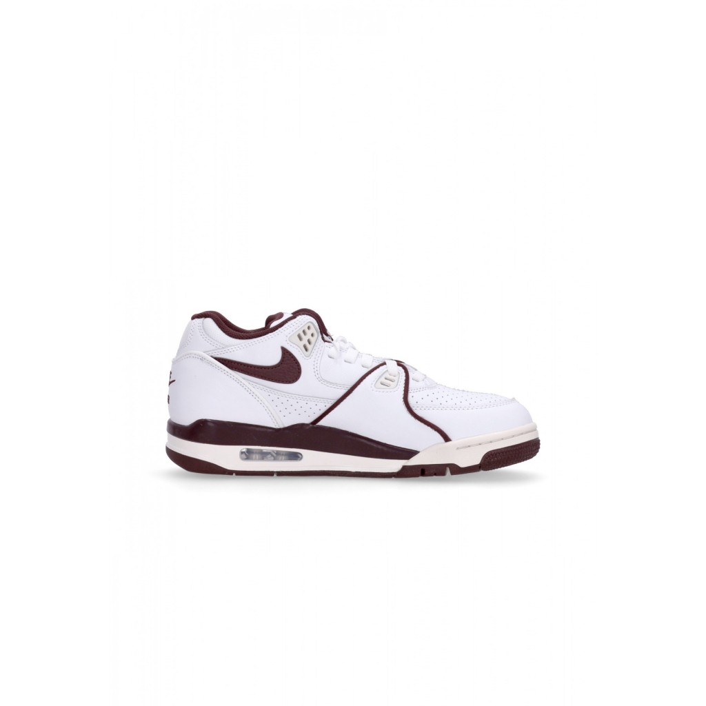 scarpa bassa uomo air flight 89 low WHITE/BURGUNDY CRUSH/PHANTOM