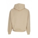 felpa cappuccio uomo autograph heavy os hoodie SAND