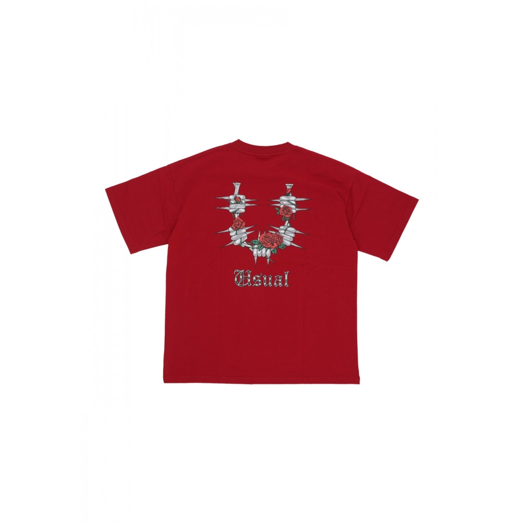 maglietta uomo barrio tee DARK RED