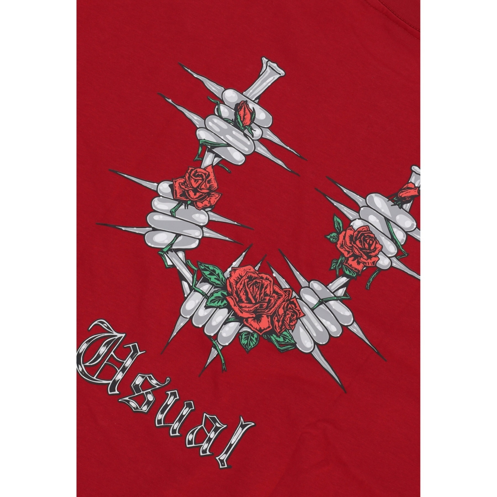 maglietta uomo barrio tee DARK RED