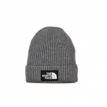 cappello uomo logo cuffed beanie MEDIUM GREY HEATHER