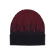 cappello uomo flames beanie GRAPE WINE/BLACK