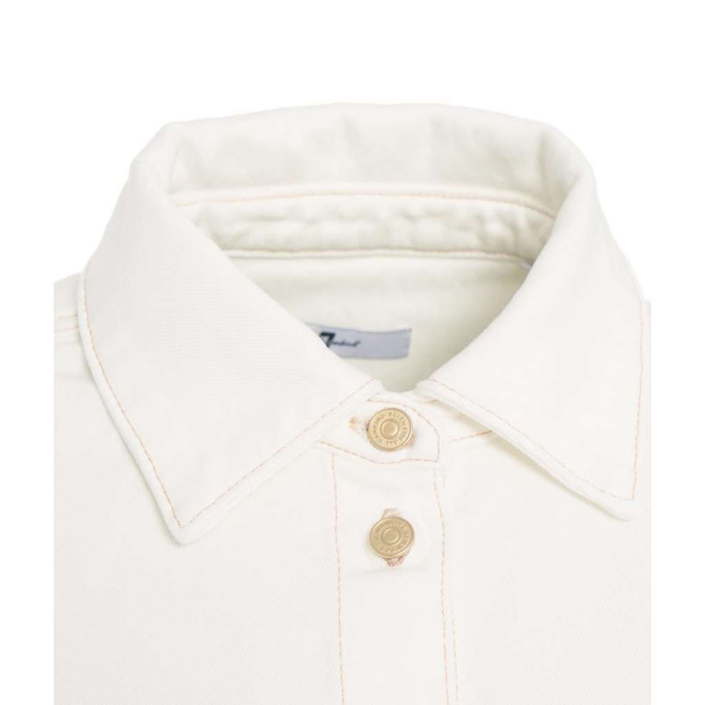 Overshirt Nina bianco