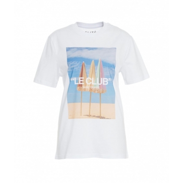 T-shirt Le Club bianco