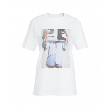 T-shirt Boxe bianco