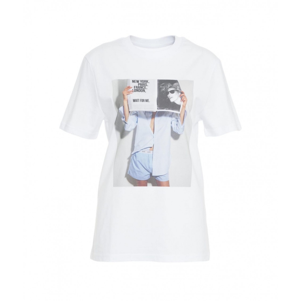 T-shirt Boxe bianco