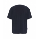 Boxy T-shirt blu scuro