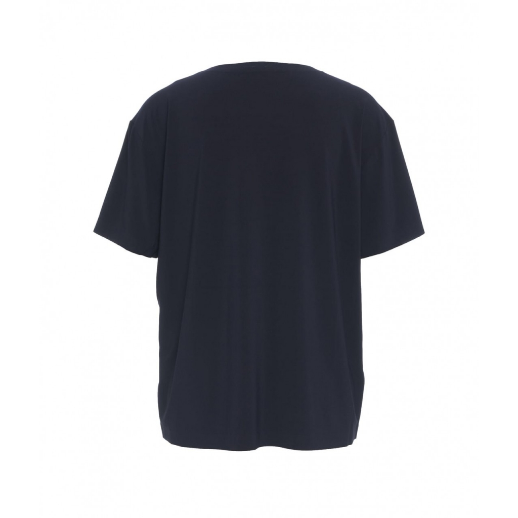 Boxy T-shirt blu scuro