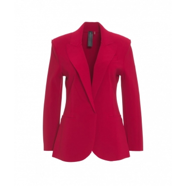 Blazer monopetto rosso