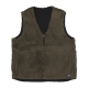 smanicato uomo hideout reversible vest BLACK/SEA KELP