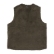 smanicato uomo hideout reversible vest BLACK/SEA KELP